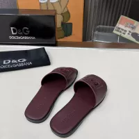Cheap Dolce &amp; Gabbana D&amp;G Slippers For Women #1374158 Replica Wholesale [$85.00 USD] [ITEM#1374158] on Replica Dolce &amp; Gabbana D&amp;G Slippers