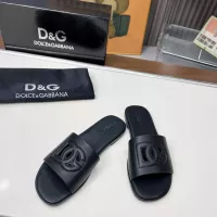 Cheap Dolce &amp; Gabbana D&amp;G Slippers For Women #1374159 Replica Wholesale [$85.00 USD] [ITEM#1374159] on Replica Dolce &amp; Gabbana D&amp;G Slippers