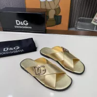 Cheap Dolce &amp; Gabbana D&amp;G Slippers For Women #1374160 Replica Wholesale [$88.00 USD] [ITEM#1374160] on Replica Dolce &amp; Gabbana D&amp;G Slippers