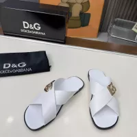 Cheap Dolce &amp; Gabbana D&amp;G Slippers For Women #1374162 Replica Wholesale [$88.00 USD] [ITEM#1374162] on Replica Dolce &amp; Gabbana D&amp;G Slippers