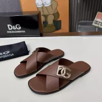 Cheap Dolce &amp; Gabbana D&amp;G Slippers For Women #1374163 Replica Wholesale [$88.00 USD] [ITEM#1374163] on Replica Dolce &amp; Gabbana D&amp;G Slippers