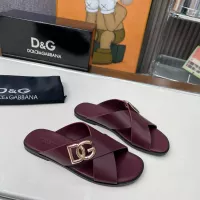 Cheap Dolce &amp; Gabbana D&amp;G Slippers For Women #1374164 Replica Wholesale [$88.00 USD] [ITEM#1374164] on Replica Dolce &amp; Gabbana D&amp;G Slippers