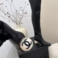 Cheap Chanel Boots For Women #1374170 Replica Wholesale [$165.00 USD] [ITEM#1374170] on Replica Chanel Boots
