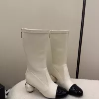 Cheap Chanel Boots For Women #1374171 Replica Wholesale [$130.00 USD] [ITEM#1374171] on Replica Chanel Boots