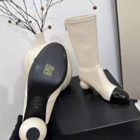 Cheap Chanel Boots For Women #1374171 Replica Wholesale [$130.00 USD] [ITEM#1374171] on Replica Chanel Boots