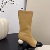 Cheap Chanel Boots For Women #1374172 Replica Wholesale [$130.00 USD] [ITEM#1374172] on Replica Chanel Boots
