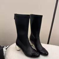 Cheap Chanel Boots For Women #1374173 Replica Wholesale [$130.00 USD] [ITEM#1374173] on Replica Chanel Boots