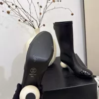 Cheap Chanel Boots For Women #1374173 Replica Wholesale [$130.00 USD] [ITEM#1374173] on Replica Chanel Boots