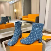 Cheap Louis Vuitton Boots For Women #1374188 Replica Wholesale [$145.00 USD] [ITEM#1374188] on Replica Louis Vuitton Boots