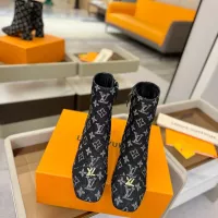 Cheap Louis Vuitton Boots For Women #1374189 Replica Wholesale [$145.00 USD] [ITEM#1374189] on Replica Louis Vuitton Boots