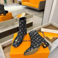 Cheap Louis Vuitton Boots For Women #1374189 Replica Wholesale [$145.00 USD] [ITEM#1374189] on Replica Louis Vuitton Boots