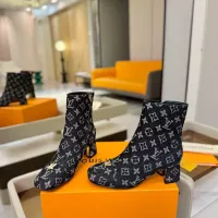 Cheap Louis Vuitton Boots For Women #1374189 Replica Wholesale [$145.00 USD] [ITEM#1374189] on Replica Louis Vuitton Boots