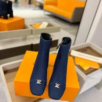 Cheap Louis Vuitton Boots For Women #1374190 Replica Wholesale [$145.00 USD] [ITEM#1374190] on Replica Louis Vuitton Boots