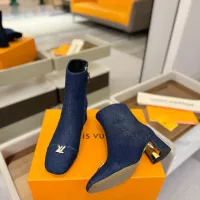 Cheap Louis Vuitton Boots For Women #1374190 Replica Wholesale [$145.00 USD] [ITEM#1374190] on Replica Louis Vuitton Boots
