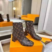 Cheap Louis Vuitton Boots For Women #1374191 Replica Wholesale [$145.00 USD] [ITEM#1374191] on Replica Louis Vuitton Boots