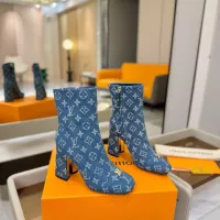 Cheap Louis Vuitton Boots For Women #1374195 Replica Wholesale [$150.00 USD] [ITEM#1374195] on Replica Louis Vuitton Boots