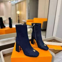 Cheap Louis Vuitton Boots For Women #1374201 Replica Wholesale [$150.00 USD] [ITEM#1374201] on Replica Louis Vuitton Boots