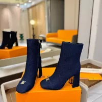 Cheap Louis Vuitton Boots For Women #1374201 Replica Wholesale [$150.00 USD] [ITEM#1374201] on Replica Louis Vuitton Boots