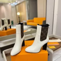 Cheap Louis Vuitton Boots For Women #1374203 Replica Wholesale [$160.00 USD] [ITEM#1374203] on Replica Louis Vuitton Boots