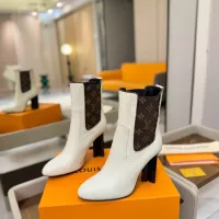 Cheap Louis Vuitton Boots For Women #1374203 Replica Wholesale [$160.00 USD] [ITEM#1374203] on Replica Louis Vuitton Boots