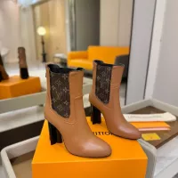 Cheap Louis Vuitton Boots For Women #1374204 Replica Wholesale [$160.00 USD] [ITEM#1374204] on Replica Louis Vuitton Boots