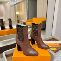 Cheap Louis Vuitton Boots For Women #1374205 Replica Wholesale [$160.00 USD] [ITEM#1374205] on Replica Louis Vuitton Boots