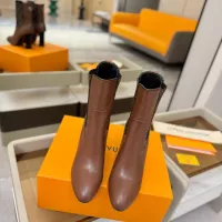 Cheap Louis Vuitton Boots For Women #1374205 Replica Wholesale [$160.00 USD] [ITEM#1374205] on Replica Louis Vuitton Boots
