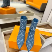 Cheap Louis Vuitton Boots For Women #1374219 Replica Wholesale [$150.00 USD] [ITEM#1374219] on Replica Louis Vuitton Boots