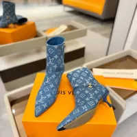 Cheap Louis Vuitton Boots For Women #1374219 Replica Wholesale [$150.00 USD] [ITEM#1374219] on Replica Louis Vuitton Boots