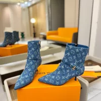 Cheap Louis Vuitton Boots For Women #1374219 Replica Wholesale [$150.00 USD] [ITEM#1374219] on Replica Louis Vuitton Boots