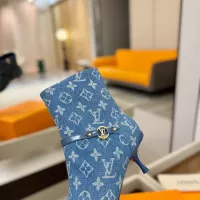 Cheap Louis Vuitton Boots For Women #1374219 Replica Wholesale [$150.00 USD] [ITEM#1374219] on Replica Louis Vuitton Boots