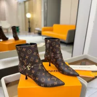 Cheap Louis Vuitton Boots For Women #1374220 Replica Wholesale [$150.00 USD] [ITEM#1374220] on Replica Louis Vuitton Boots