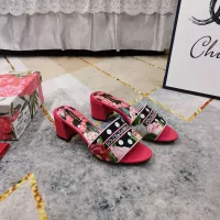 Cheap Dolce &amp; Gabbana D&amp;G Slippers For Women #1374248 Replica Wholesale [$125.00 USD] [ITEM#1374248] on Replica Dolce &amp; Gabbana D&amp;G Slippers