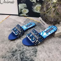 Cheap Dolce &amp; Gabbana D&amp;G Slippers For Women #1374249 Replica Wholesale [$125.00 USD] [ITEM#1374249] on Replica Dolce &amp; Gabbana D&amp;G Slippers