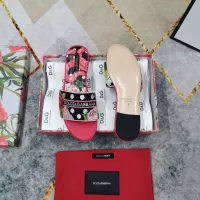 Cheap Dolce &amp; Gabbana D&amp;G Slippers For Women #1374250 Replica Wholesale [$125.00 USD] [ITEM#1374250] on Replica Dolce &amp; Gabbana D&amp;G Slippers