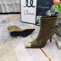 Cheap Yves Saint Laurent YSL Boots For Women #1374251 Replica Wholesale [$145.00 USD] [ITEM#1374251] on Replica Yves Saint Laurent YSL Boots