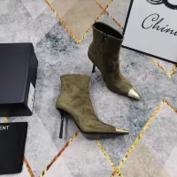 Cheap Yves Saint Laurent YSL Boots For Women #1374251 Replica Wholesale [$145.00 USD] [ITEM#1374251] on Replica Yves Saint Laurent YSL Boots