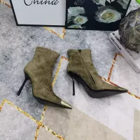 Cheap Yves Saint Laurent YSL Boots For Women #1374251 Replica Wholesale [$145.00 USD] [ITEM#1374251] on Replica Yves Saint Laurent YSL Boots
