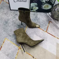 Cheap Yves Saint Laurent YSL Boots For Women #1374251 Replica Wholesale [$145.00 USD] [ITEM#1374251] on Replica Yves Saint Laurent YSL Boots