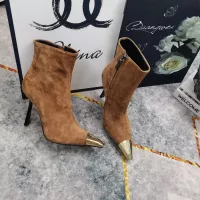 Cheap Yves Saint Laurent YSL Boots For Women #1374252 Replica Wholesale [$145.00 USD] [ITEM#1374252] on Replica Yves Saint Laurent YSL Boots