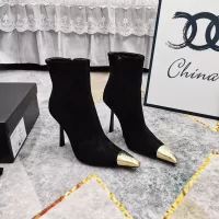 Cheap Yves Saint Laurent YSL Boots For Women #1374253 Replica Wholesale [$145.00 USD] [ITEM#1374253] on Replica Yves Saint Laurent YSL Boots