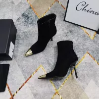 Cheap Yves Saint Laurent YSL Boots For Women #1374253 Replica Wholesale [$145.00 USD] [ITEM#1374253] on Replica Yves Saint Laurent YSL Boots