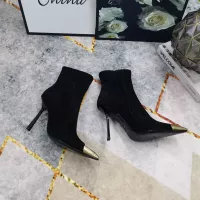 Cheap Yves Saint Laurent YSL Boots For Women #1374253 Replica Wholesale [$145.00 USD] [ITEM#1374253] on Replica Yves Saint Laurent YSL Boots