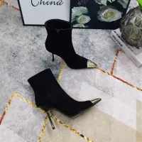 Cheap Yves Saint Laurent YSL Boots For Women #1374253 Replica Wholesale [$145.00 USD] [ITEM#1374253] on Replica Yves Saint Laurent YSL Boots