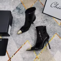 Cheap Yves Saint Laurent YSL Boots For Women #1374254 Replica Wholesale [$145.00 USD] [ITEM#1374254] on Replica Yves Saint Laurent YSL Boots