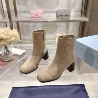 Cheap Prada Boots For Women #1374270 Replica Wholesale [$125.00 USD] [ITEM#1374270] on Replica Prada Boots
