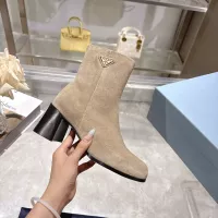 Cheap Prada Boots For Women #1374270 Replica Wholesale [$125.00 USD] [ITEM#1374270] on Replica Prada Boots