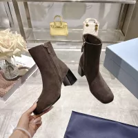 Cheap Prada Boots For Women #1374271 Replica Wholesale [$125.00 USD] [ITEM#1374271] on Replica Prada Boots