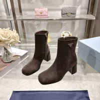 Cheap Prada Boots For Women #1374271 Replica Wholesale [$125.00 USD] [ITEM#1374271] on Replica Prada Boots