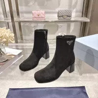 Cheap Prada Boots For Women #1374272 Replica Wholesale [$125.00 USD] [ITEM#1374272] on Replica Prada Boots